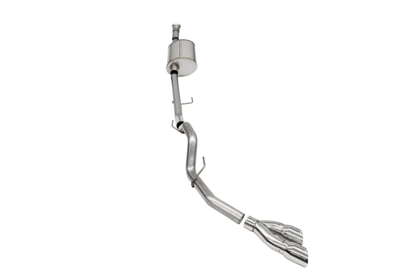 CORSA Performance 21157 Corsa 2021-2024 Ford F-150 SuperCab/6.5in Bed 5.0L V8 Sport Cat-Back Single Side Exit-Polished