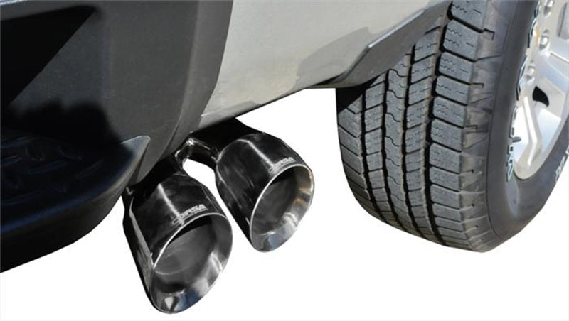 CORSA Performance 14848 Corsa 2014-2019 Chevy Silverado 1500 5.3L V8 CC / SB 3in Single Side Exit Touring Cat-Back Exhaust