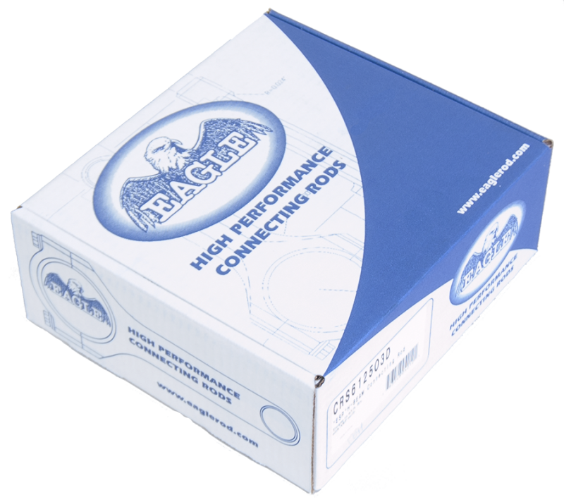 Eagle CRS6125O3D Chevrolet LS H-Beam Connecting Rod (Set of 8)