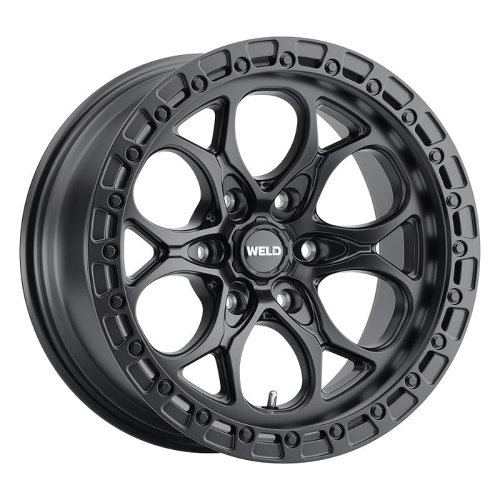Weld W10809084500 Off-Road Ledge Six W108 20x9 / 6x139.7 BP / 5 In BS Satin Black Wheel