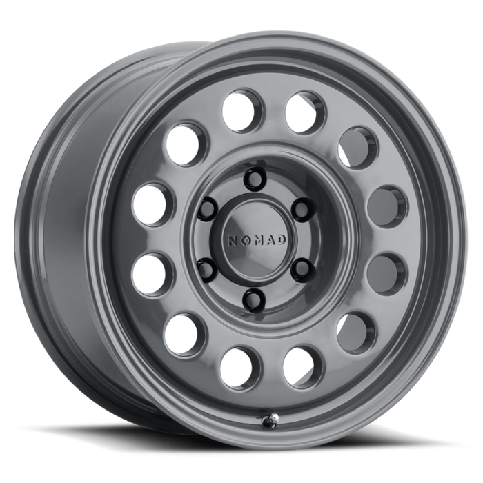 Nomad N501UG-78560-10 N501UG Convoy 17x8.5in / 6x139.7 BP / -10mm Offset / 106.1mm Bore - Gloss Grey Wheel