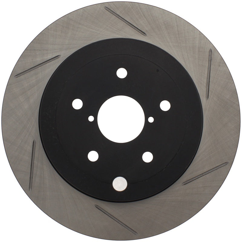 Stoptech 126.47030SL StopTech Power Slot 08-10 Subaru Impreza STi Rear Left Slotted Rotor