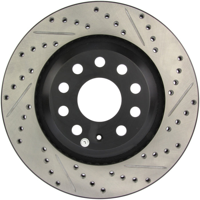 Stoptech 127.33113L StopTech 09 VW Passat CC / 06-09 Passat Slotted & Drilled Left Rear Rotor