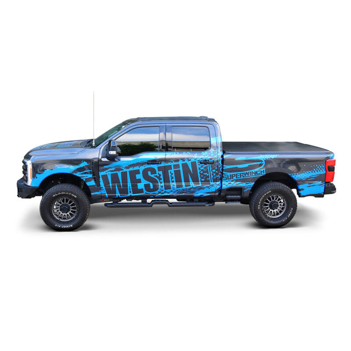 Westin 55-32375 15-25 Ford F-150 SuperCrew / 17-25 F-250/350 CC HDX Running Boards - Tex. Blk