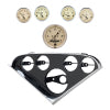 AutoMeter AM Antique Beige Gauges 2207-02