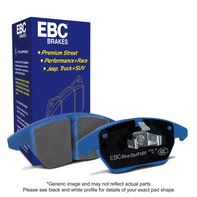 EBC DP52256NDX 2016+ Audi TTS Quattro 2.0T Bluestuff Front Brake Pads