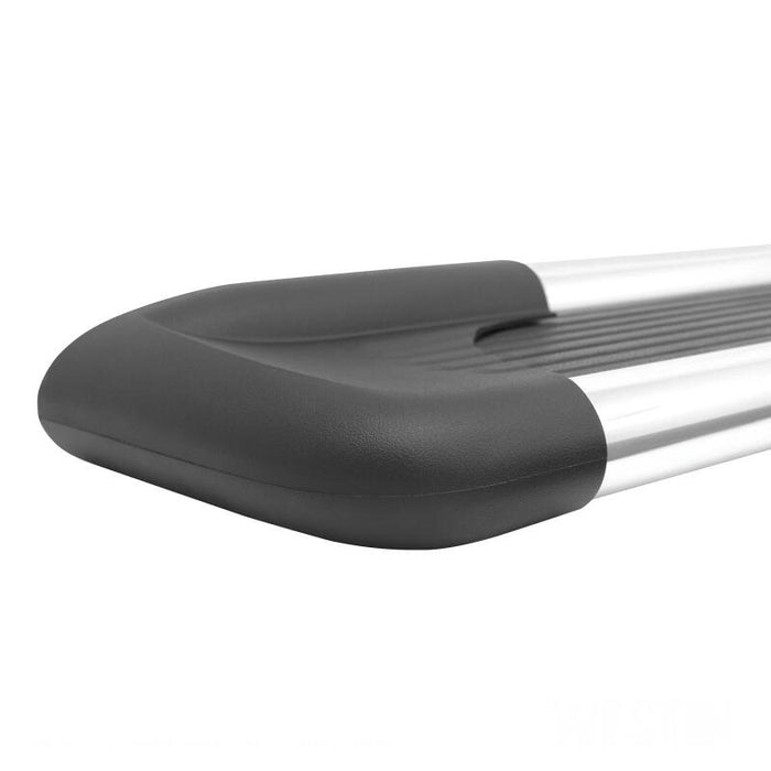Westin 27-6150 Sure-Grip Aluminum Running Boards 85 in - Brushed Aluminum