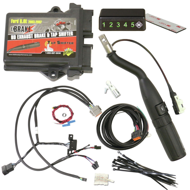 BD Diesel 1031369 TapShifter / Exhaust Brake - Ford 2003-2007 PowerStroke 6.0L - Button Gear Selection
