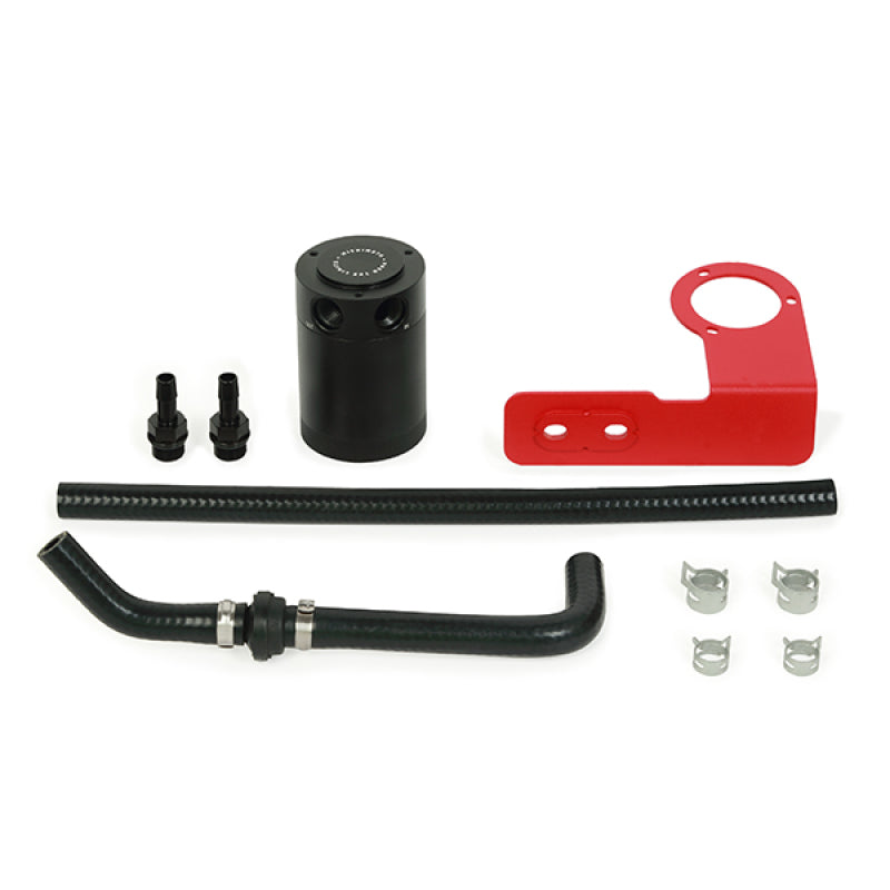Mishimoto MMBCC-ACRD15-18PBERD 2018+ Honda Accord 1.5T Direct Fit Catch Can - Red Bracket