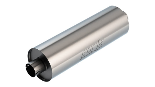 Borla 401662 Specialty Muffler 3in Center In/Out 7.75in Dia. 24in Body 29in OAL Touring Notched