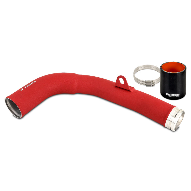 Mishimoto MMICP-WRX-22WRD 2022+ Subaru WRX Charge Pipe - Wrinkle Red