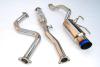 Invidia HS92HC2GTT 92-99 Honda Civic EX/SI Models Only Coupe 60mm (101mm tip) Titanium Tip Cat-Back Exhaust