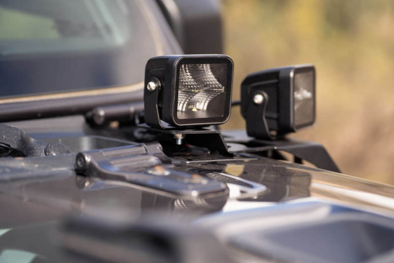 DV8 Offroad LBJL-04 18-22 Jeep Gladiator JT Cowl Light Bar Bracket