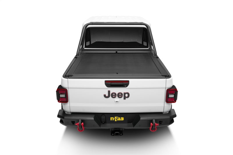 N-Fab J19BR-RLT ARC Sports Bar 20-22 Jeep Gladiator - Textured Black(Roll-N-Lock Cover Fitment Only)