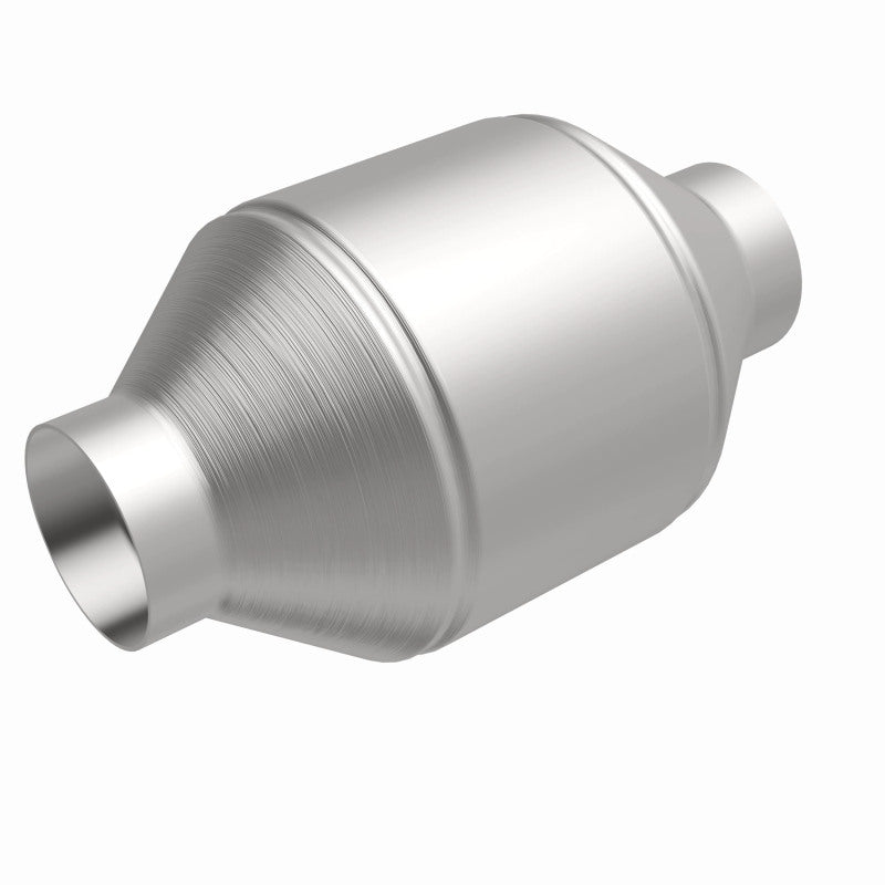 Magnaflow 51655 MagnaFlow Conv Univ 2.25in Inlet/Outlet Center/Center Round 3in Body L x 5in W x 8.75in Overall L