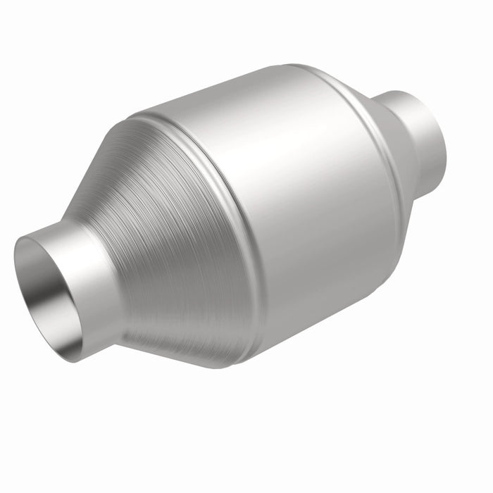 Magnaflow 51655 MagnaFlow Conv Univ 2.25in Inlet/Outlet Center/Center Round 3in Body L x 5in W x 8.75in Overall L