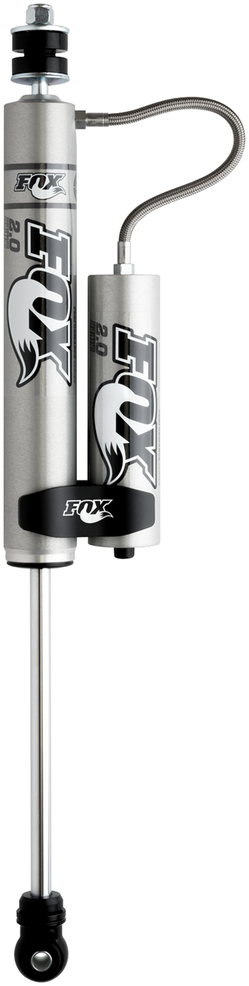 FOX 985-24-057 Fox 2.0 Performance Series 10.1in. Smooth Body Remote Res. Shock w/Stem Mount / Std Travel - Black