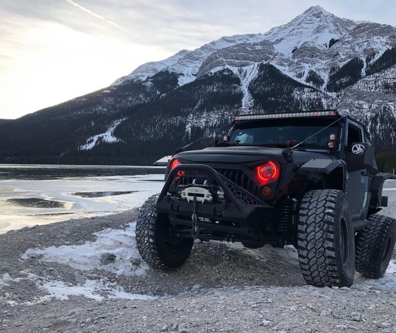 ORACLE Lighting 5769-335 Oracle 7in High Powered LED Headlights - Black Bezel - ColorSHIFT - BC1