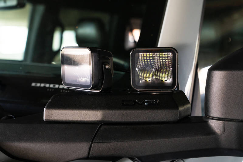 DV8 Offroad LBBR-02 DV8 21-22 Ford Bronco A-Pillar Pod Light Mounts