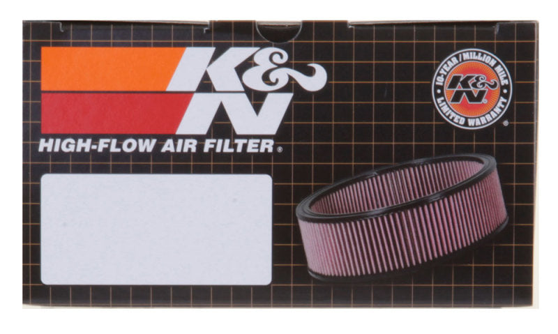 K&N Engineering 56-9327 K&N Custom Racing Assembly - Round Tapered - Red 1.656in Neck Flange - 2.25in Over Height
