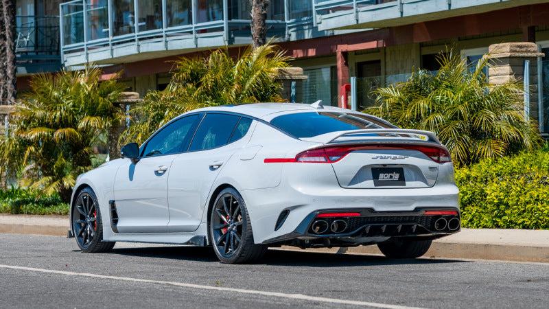 Borla 140936 22-23 Kia Stinger 3.3L V6 Turbo 2.25in Pipe Dia Dual Split Rear Exit S-Type Cat-Back Exhaust