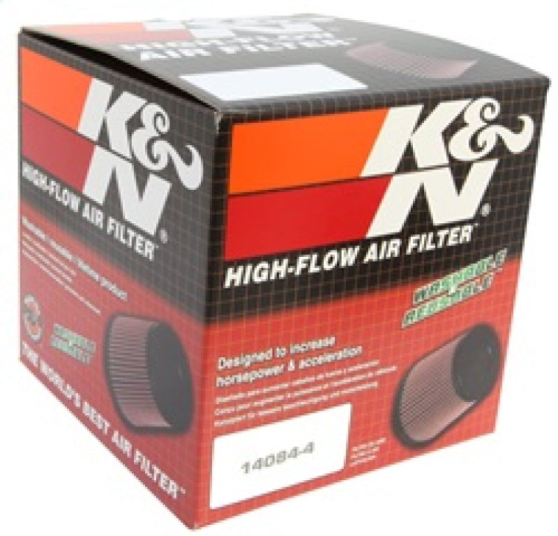 K&N Engineering RU-2922 K&N Filter Universal Filter 2 3/4 inch Dual Flange GSXR Oval (2/Box)