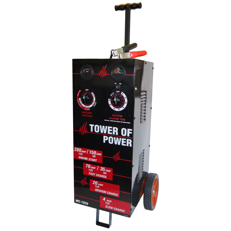 AutoMeter WC-7028 Autometer Wheel Charger Tower of Power Man 70/30/4/280 AMP
