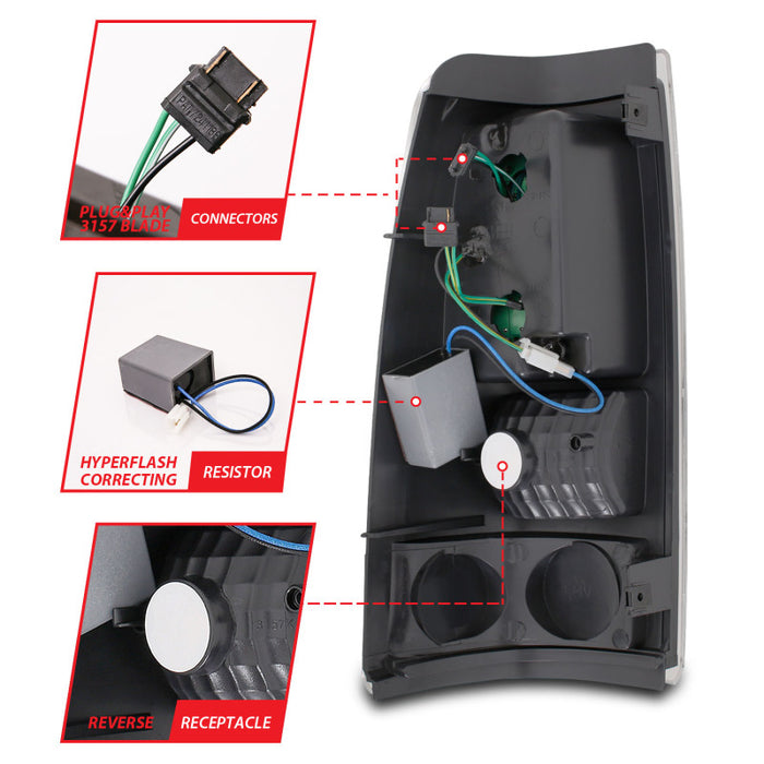 ANZO 311010 ANZ LED Taillights