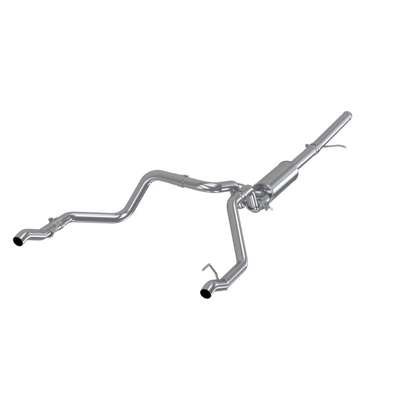 MBRP S5085AL 2019 Chevrolet Silverado 1500 4.3L/5.3L 2.5in Cat Back Dual Rear Exit - Aluminized