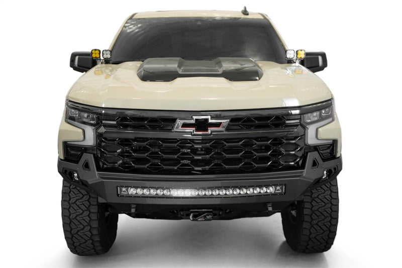 Addictive Desert Designs F120083030103 2022+ Chevy Silverado 1500 ZR2 Stealth Fighter Front Bumper