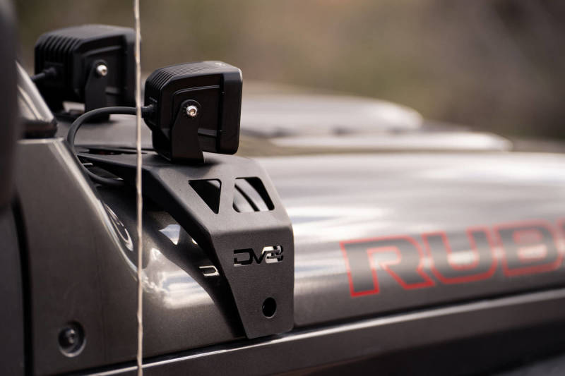 DV8 Offroad LBJL-04 18-22 Jeep Gladiator JT Cowl Light Bar Bracket