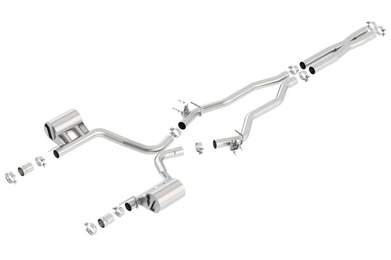 Borla 140675 2015-2022 Charger SRT 392 / Scat Pack 6.4L Atak Catback Exhaust Single Split Rear Exit