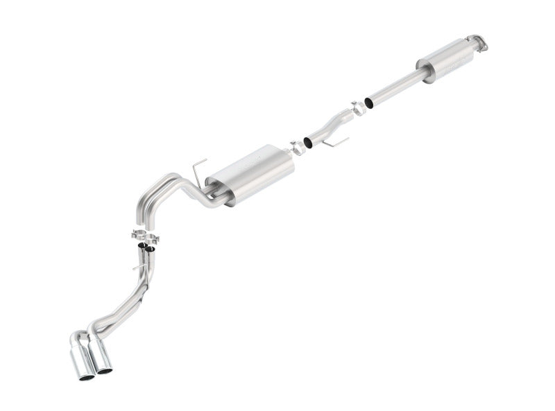Borla 140617 15-16 Ford F-150 3.5L EcoBoost Ext. Cab Std. Bed Catback Exhaust Touring Truck Side Exit