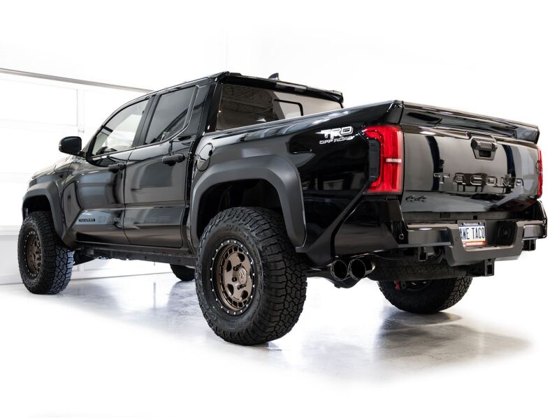 AWE Tuning 3015-33254 AWE Exhaust for 4th Gen Toyota Tacoma Dual Diamond Black Tips
