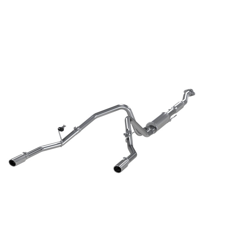 MBRP S5234AL 11 Ford F-150 5.0L V8 Aluminized Cat Back Dual Split Rear Exit