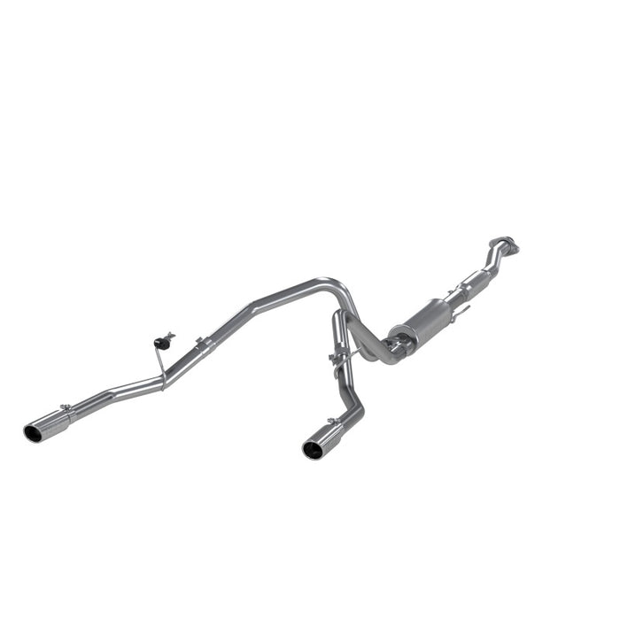 MBRP S5234AL 11 Ford F-150 5.0L V8 Aluminized Cat Back Dual Split Rear Exit