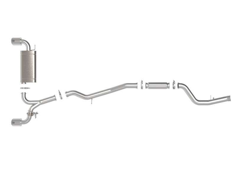 aFe 49-36050-P AFE Exhaust Cat Back