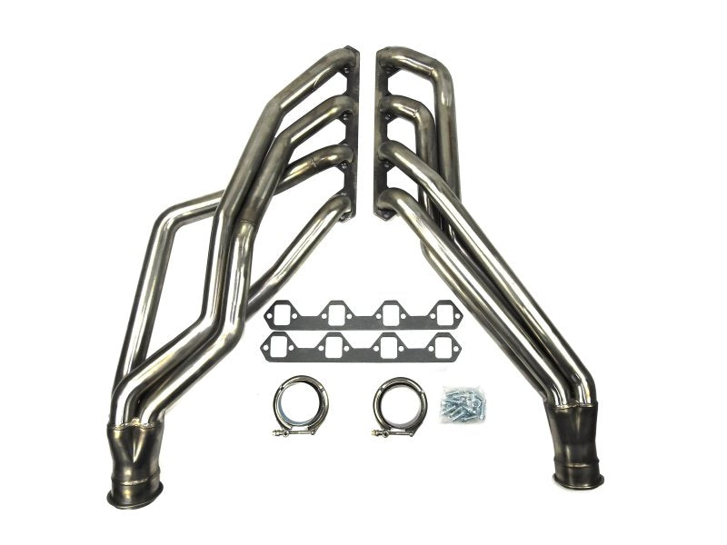 JBA 6616S 65-73 Ford Mustang 351W SBF 1-3/4in Primary Raw 409SS Long Tube Header