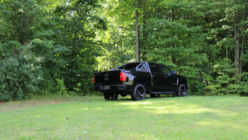 CORSA Performance 14848BLK Corsa 14-17 Chevy Silverado 5.3L V8 CC / SB 3in Single Side Exit Touring Cat-Back Exhaust Black Tips