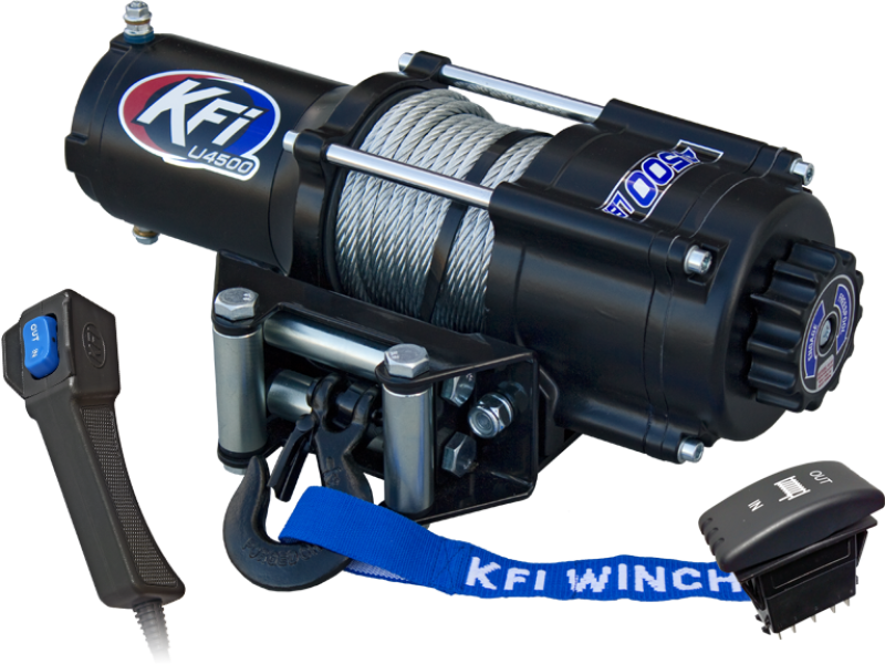 KFI Winch 4500 UTV w/Dash Switch