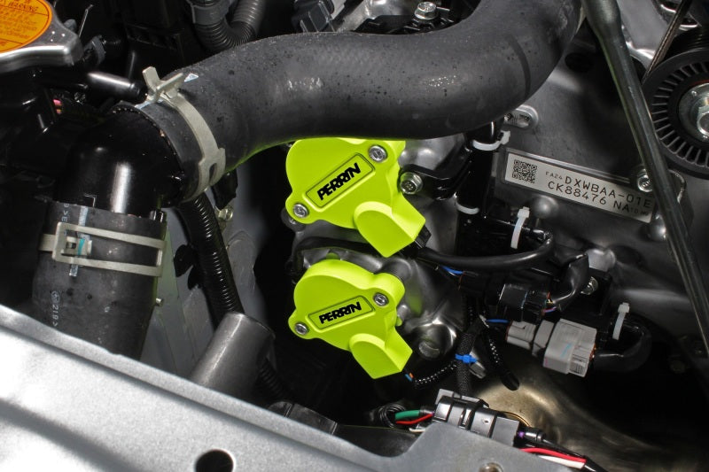 Perrin Performance PSP-ENG-173NY PERRIN 13-25 Subaru BRZ / Scion FR-S / Toyota 86 & GR86 Cam Solenoid Cover - Neon Yellow