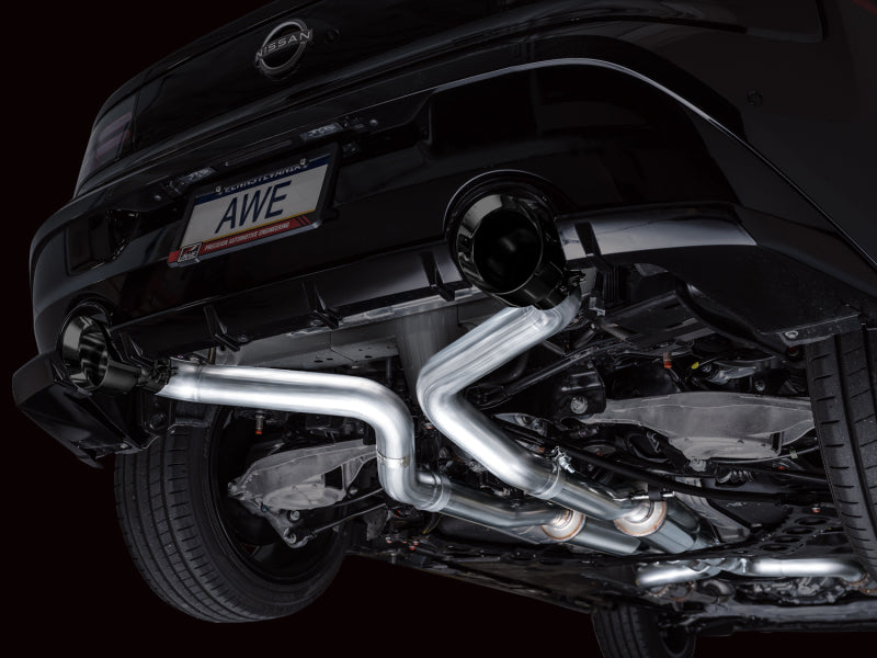 AWE Tuning 3020-33400 AWE 2023 Nissan Z RZ34 RWD Track Edition Catback Exhaust System w/ Diamond Black Tips
