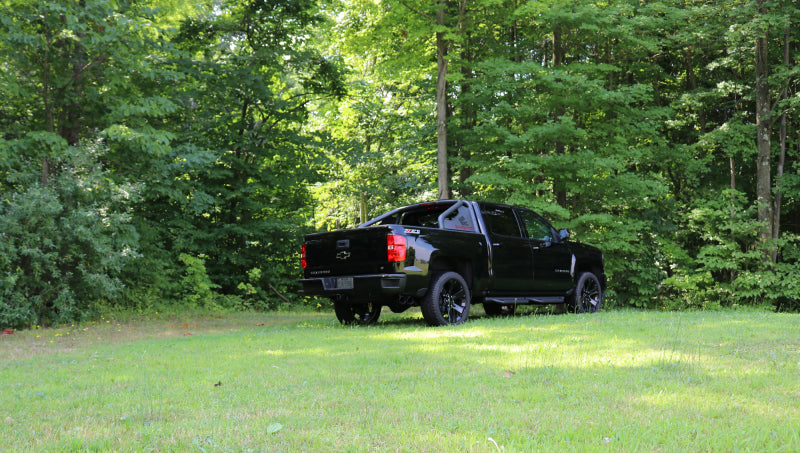 CORSA Performance 14848BLK Corsa 14-17 Chevy Silverado 5.3L V8 CC / SB 3in Single Side Exit Touring Cat-Back Exhaust Black Tips