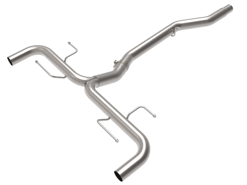 aFe 49-36902 17-21 Alfa Romeo Giulia L4-2.0L (t) Mach Force-Xp 2in to 2-1/2in 304SS Axle-Back Exhaust