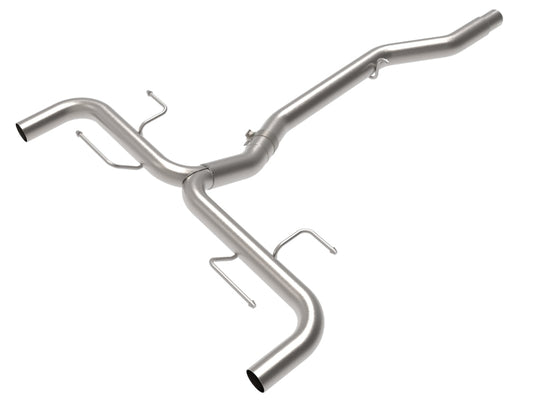 aFe 49-36902 17-21 Alfa Romeo Giulia L4-2.0L (t) Mach Force-Xp 2in to 2-1/2in 304SS Axle-Back Exhaust