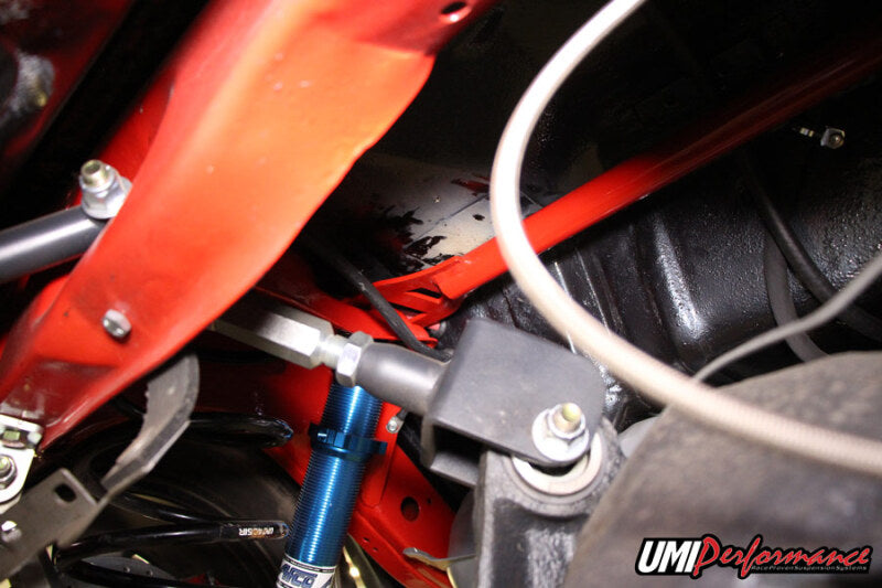 UMI Performance 4058-B 68-72 GM A-Body Rear Shock Tower Brace Bolt In