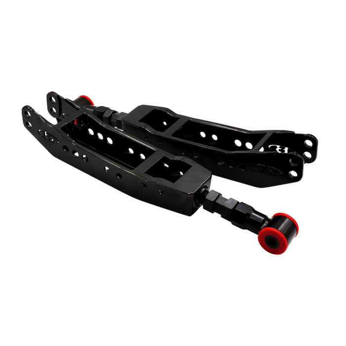 BLOX Racing BXSS-50010-BK Rear Lower Control Arms - Black (2013+ Subaru BRZ/Toyota 86 / 2008-2023 Subaru WRX/STI)