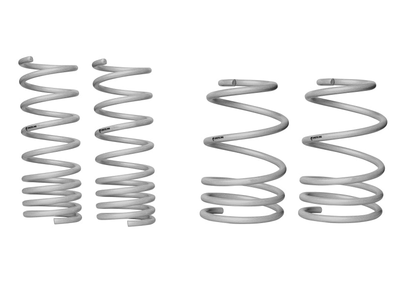 Whiteline WSK-FRD008 2016+ Ford Focus RS MK3 Front + Rear Performance Lowering Springs (Lowers 25mm)
