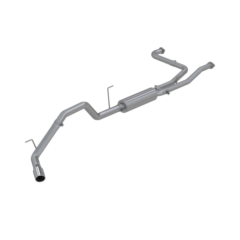 MBRP S5404409 2007-2009 Nissan Titan 5.6L EC/CC Cat Back Single Side