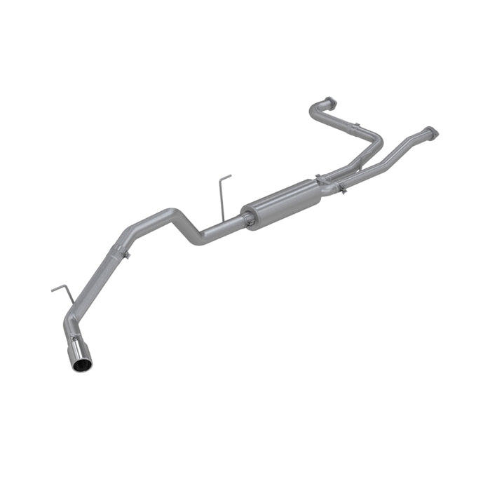MBRP S5404409 2007-2009 Nissan Titan 5.6L EC/CC Cat Back Single Side
